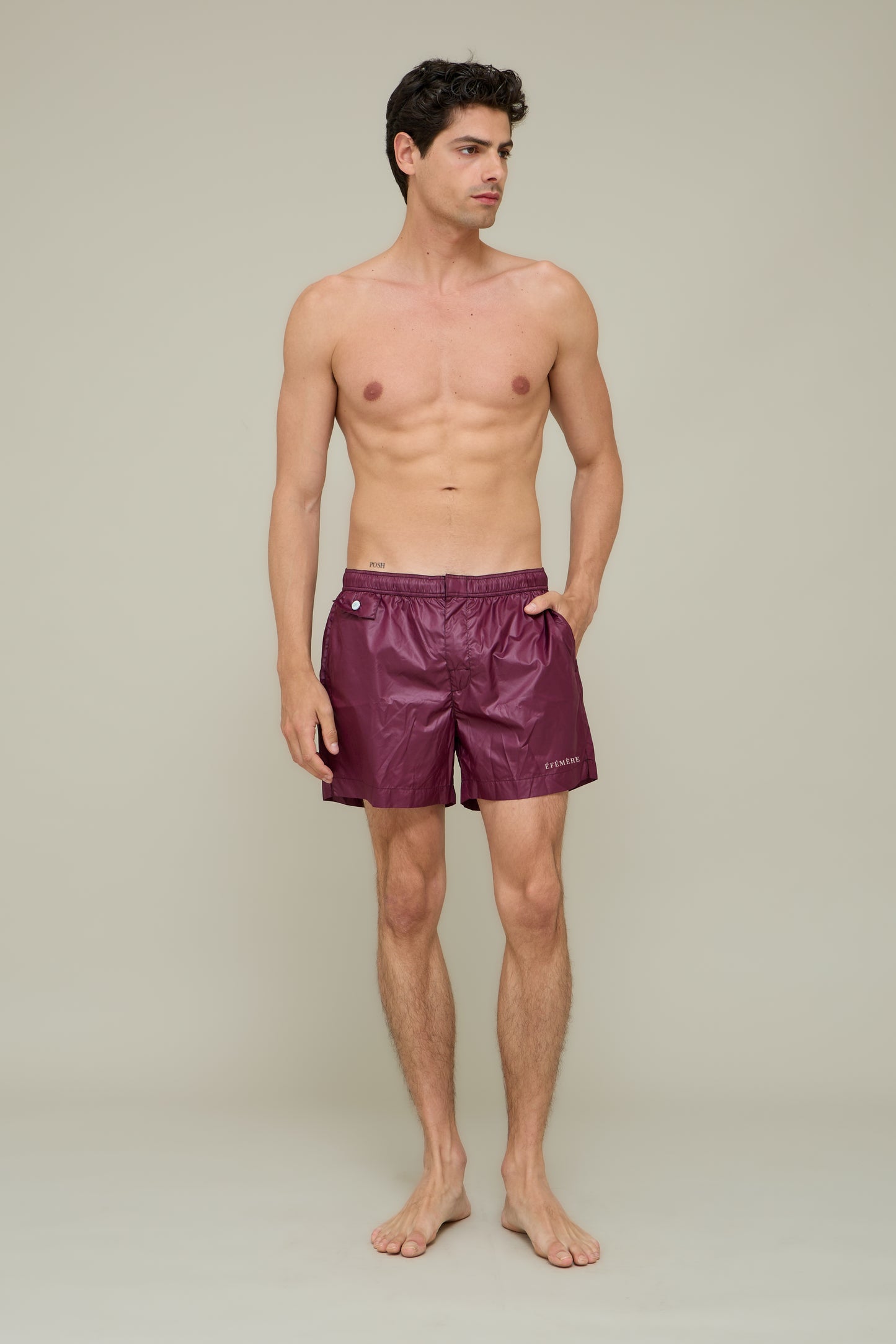 Light Swimsuit - Bordeaux