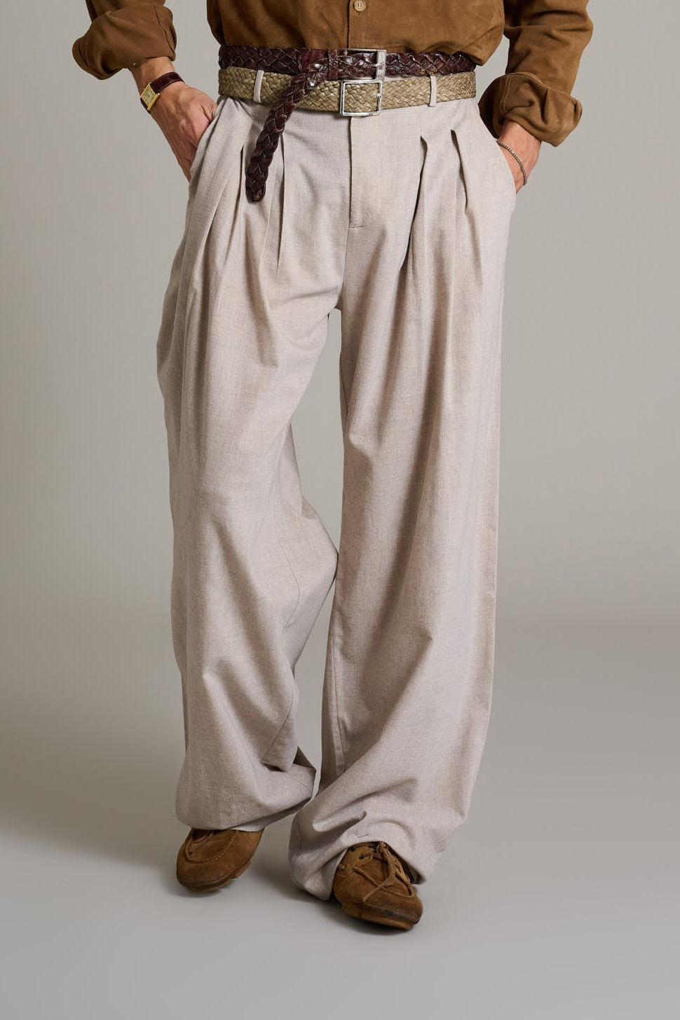 The Sand Wool Trousers