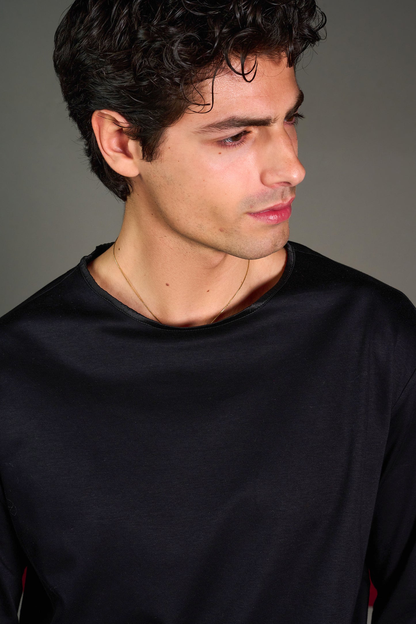Black Silk Longsleeve
