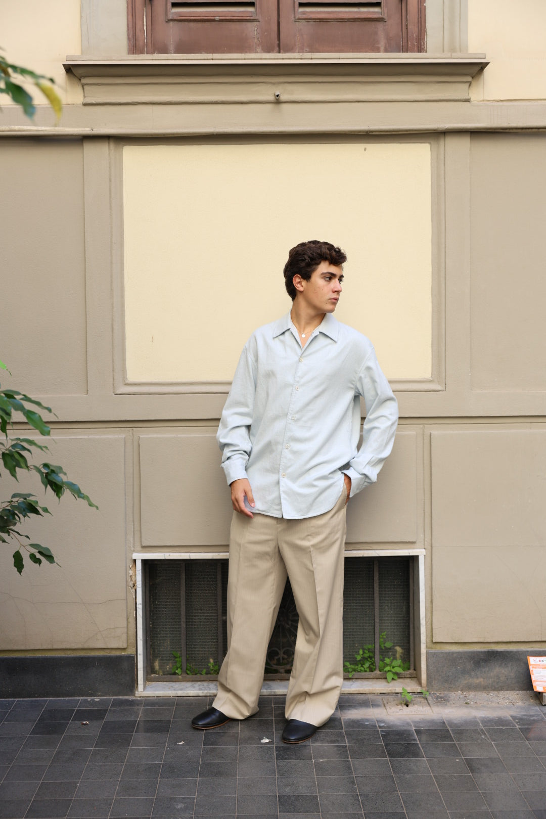 OVERSHIRT LIGHT SKY BLUE