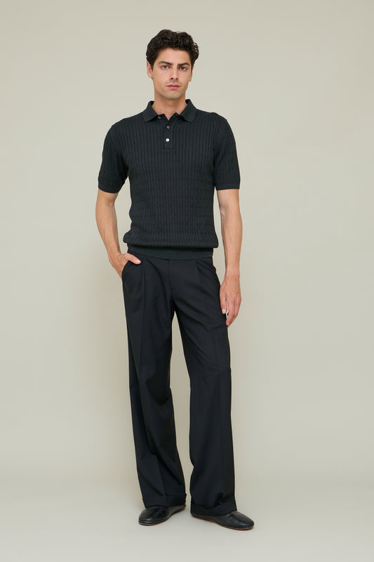 La Treccia Polo - Chic Black