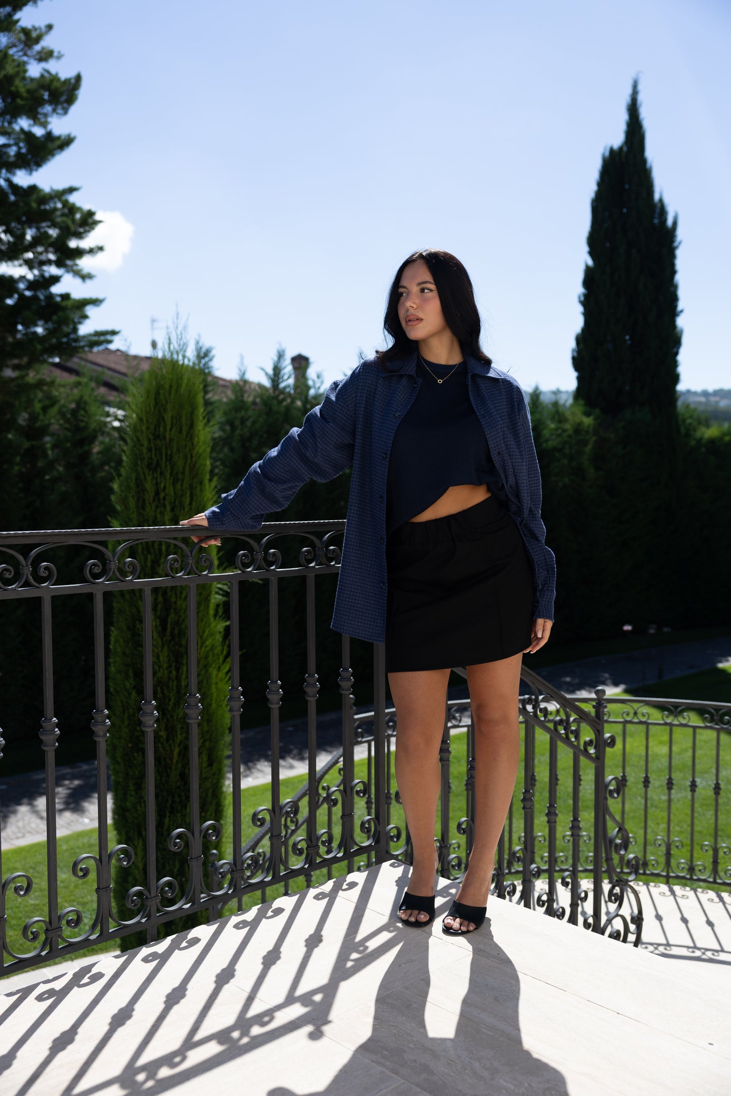 OVERSHIRT PIED DE BLUE