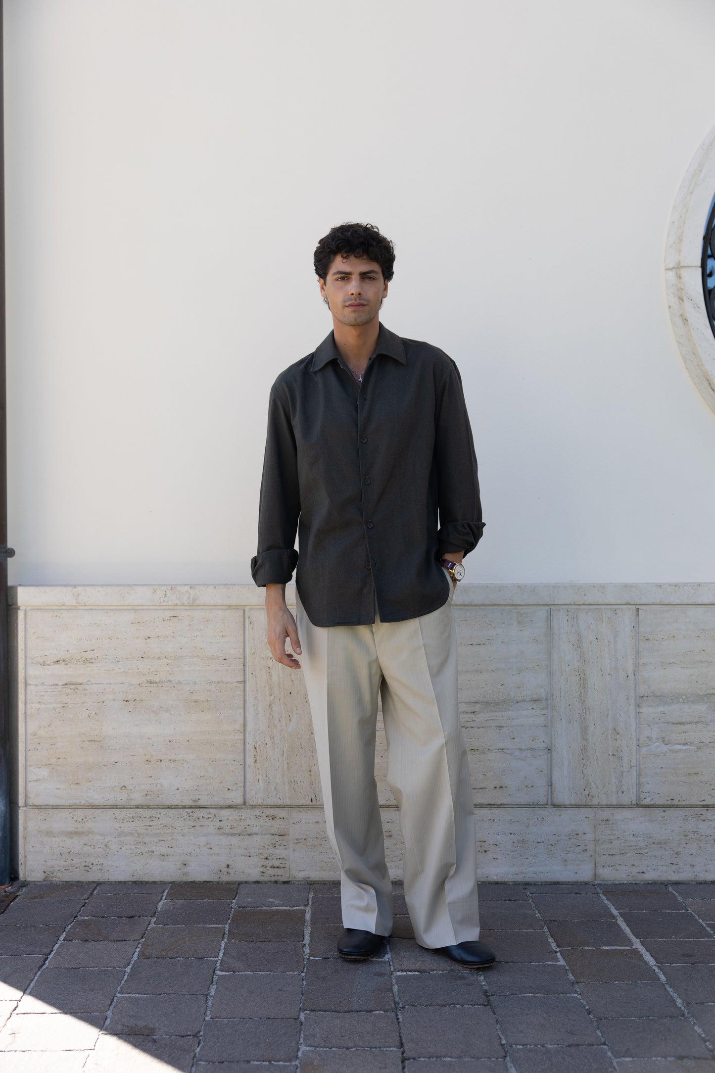 CLASSIC TROUSERS LIGHT SAND