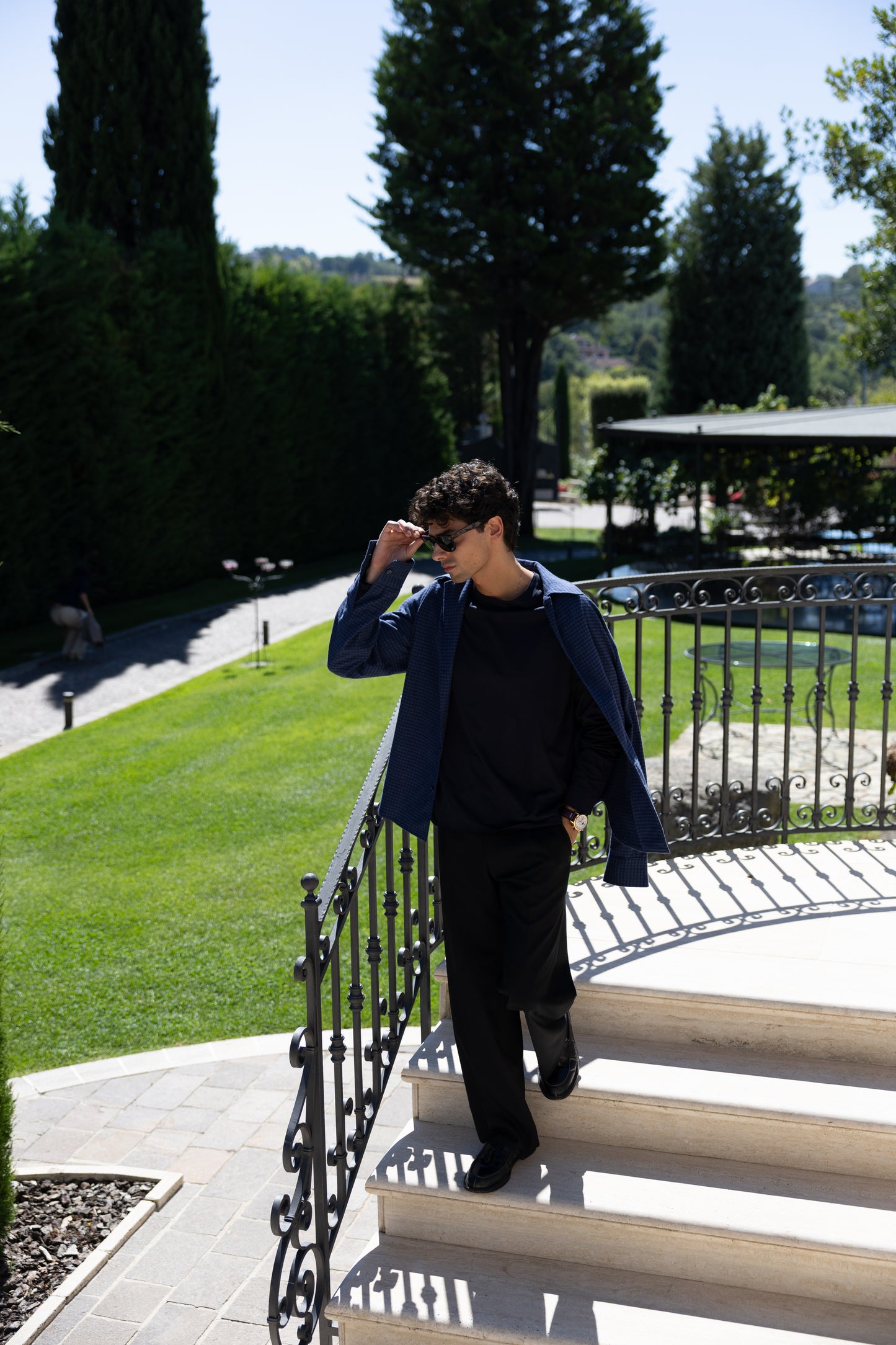 OVERSHIRT PIED DE BLUE