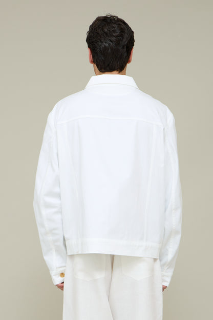 Cashmere Denim Jacket