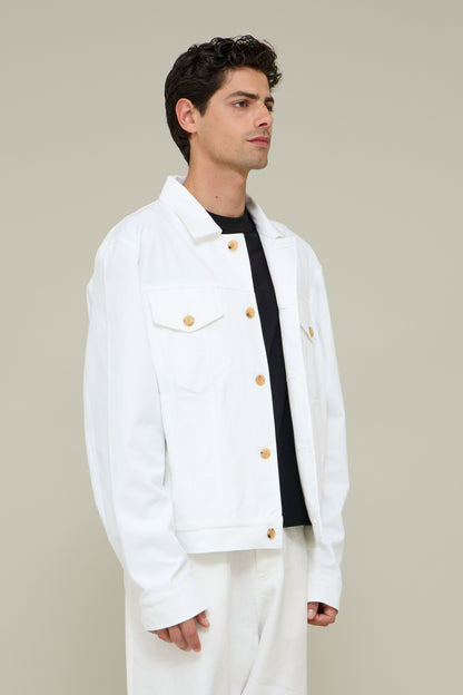 Cashmere Denim Jacket
