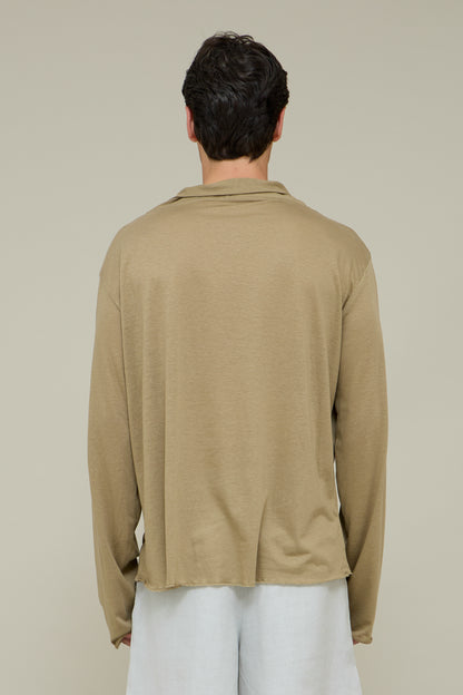 Scialle Silk Longsleeve - Grano Chiaro