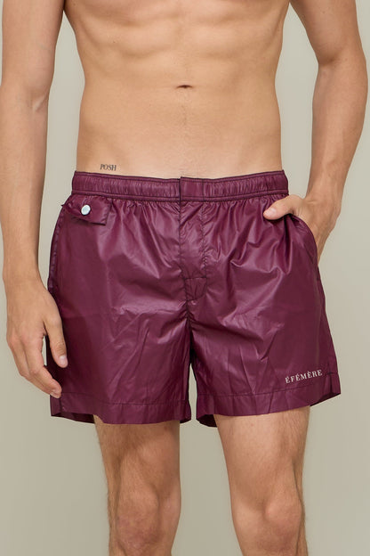 Light Swimsuit - Bordeaux