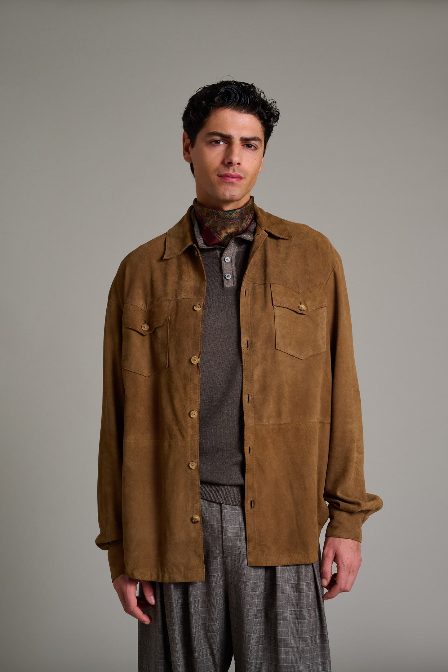 The Canyon Suede Overshirt