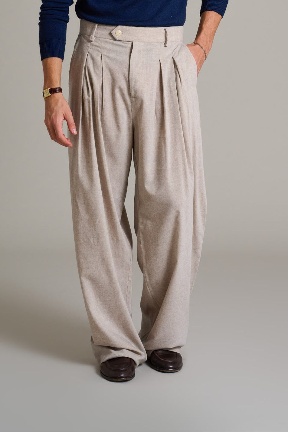 The Sand Wool Trousers