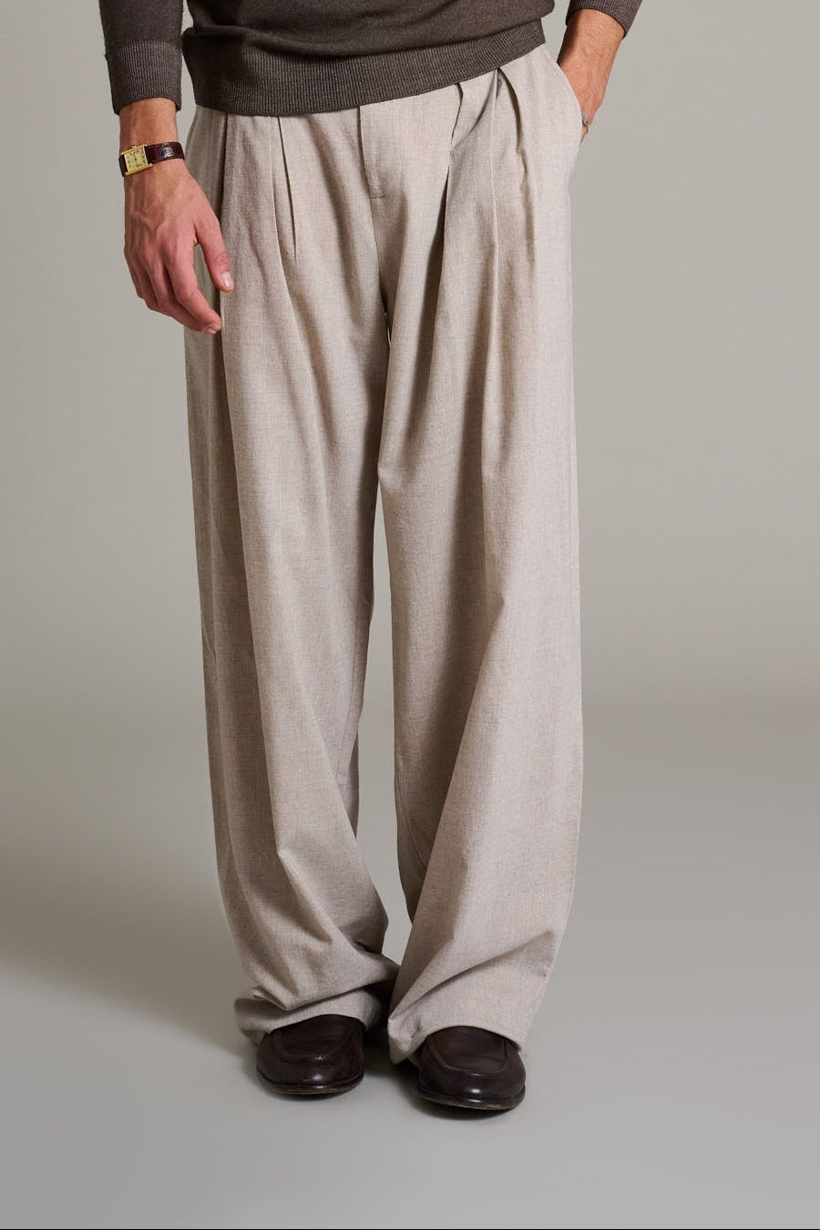 The Sand Wool Trousers