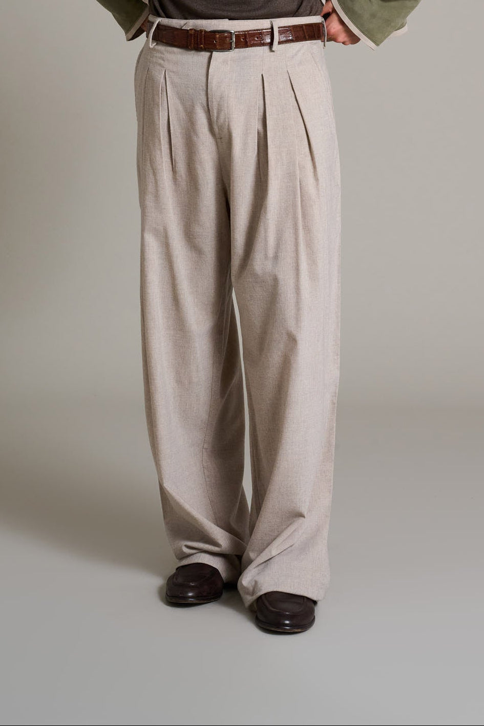 The Sand Wool Trousers