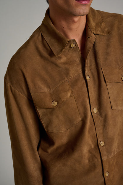 The Canyon Suede Overshirt