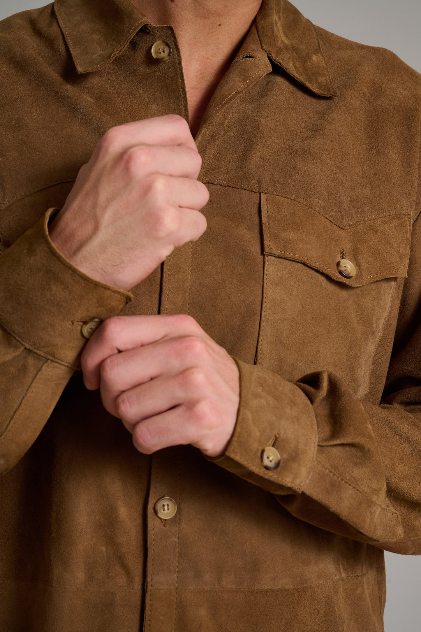 The Canyon Suede Overshirt