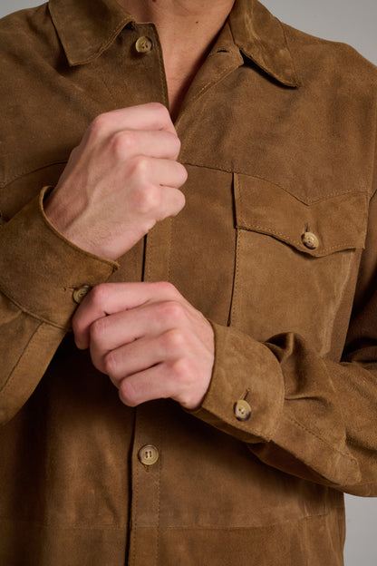 The Canyon Suede Overshirt