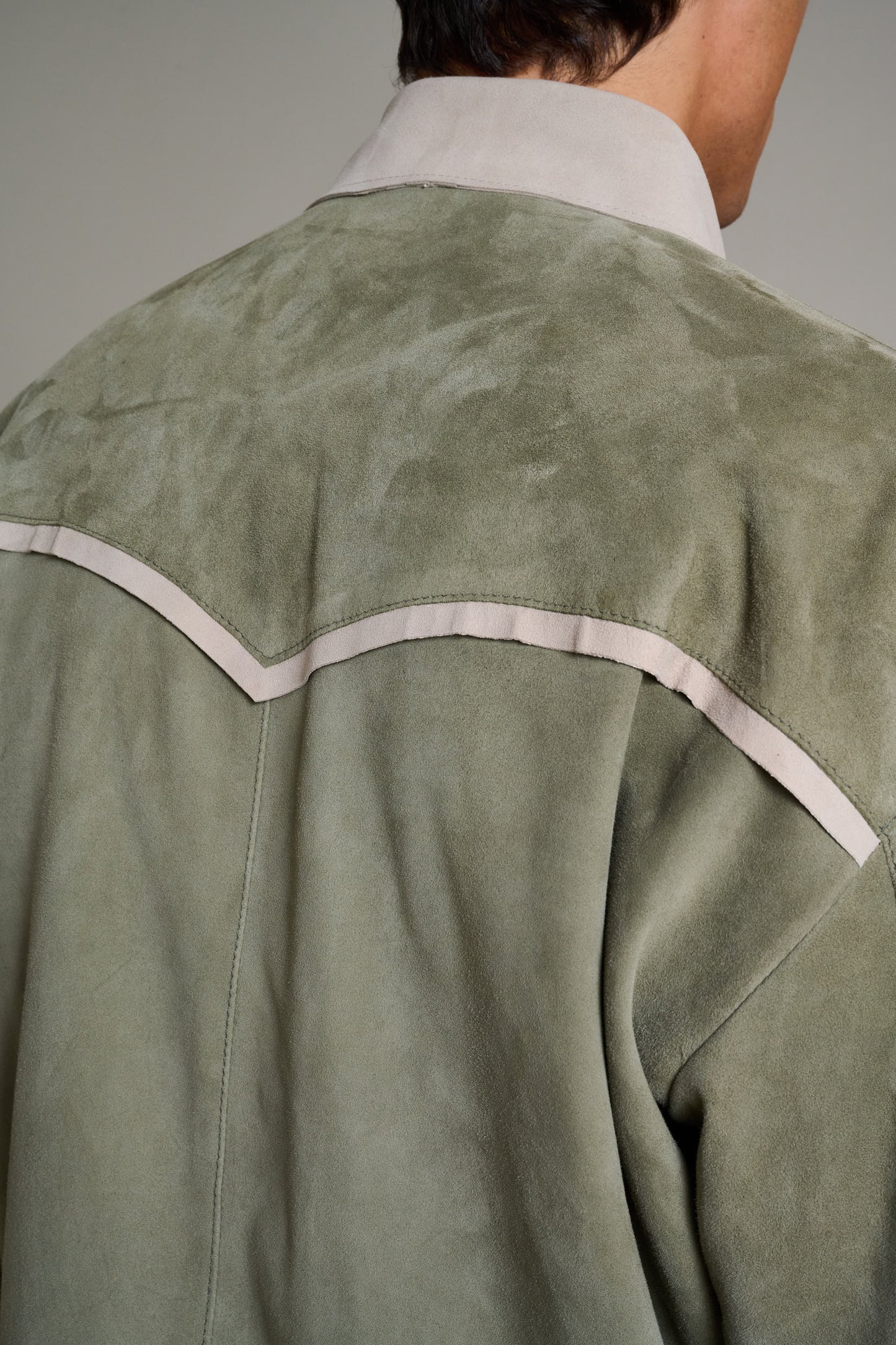 The Salvia Suede Jacket