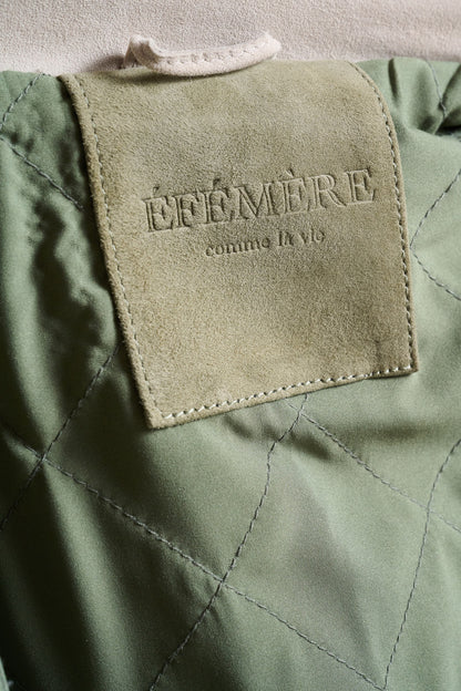 The Salvia Suede Jacket