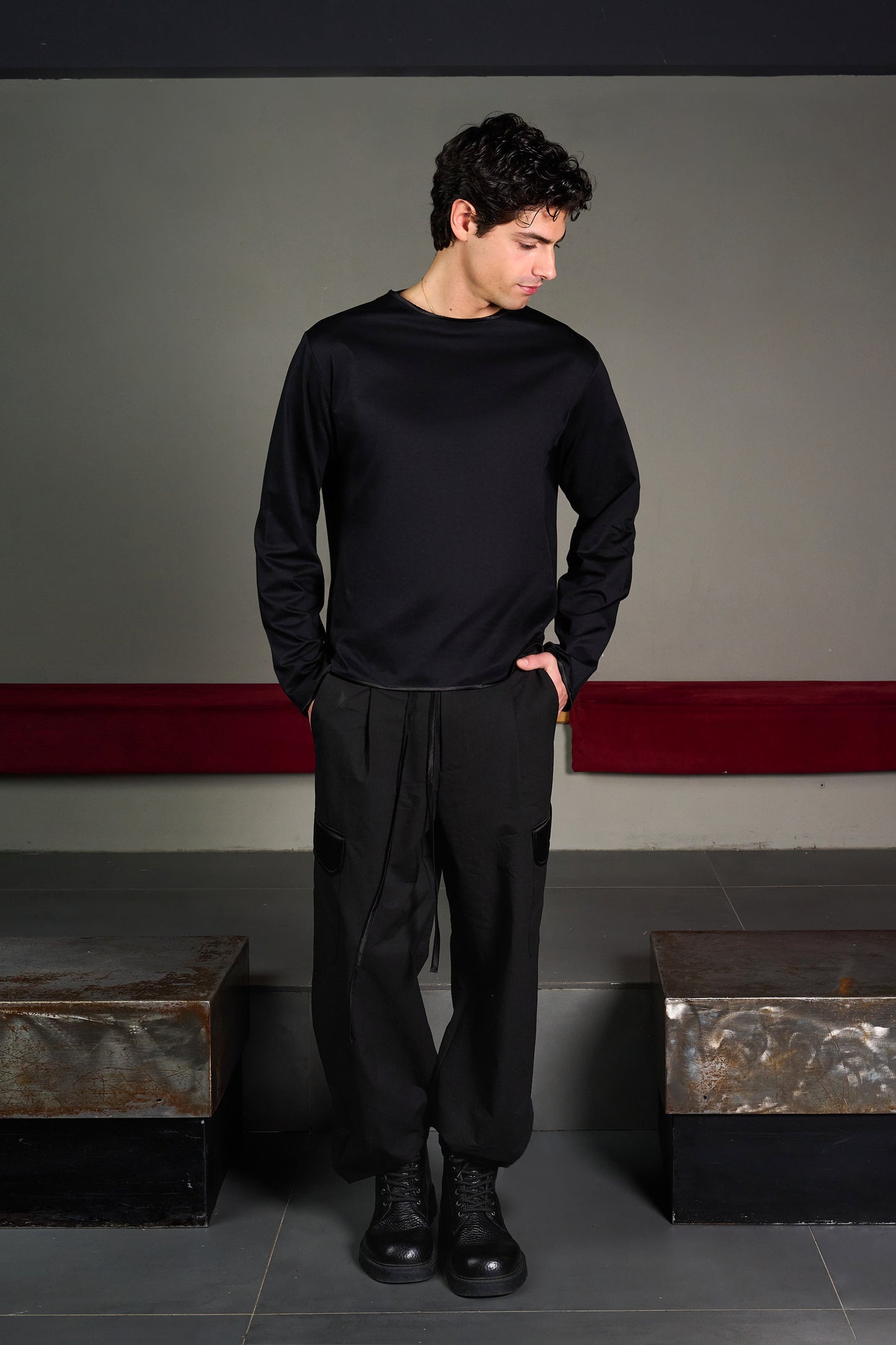 Black Silk Longsleeve