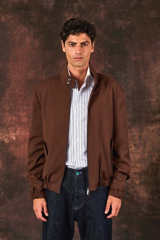 The Club Jacket – Chocolate