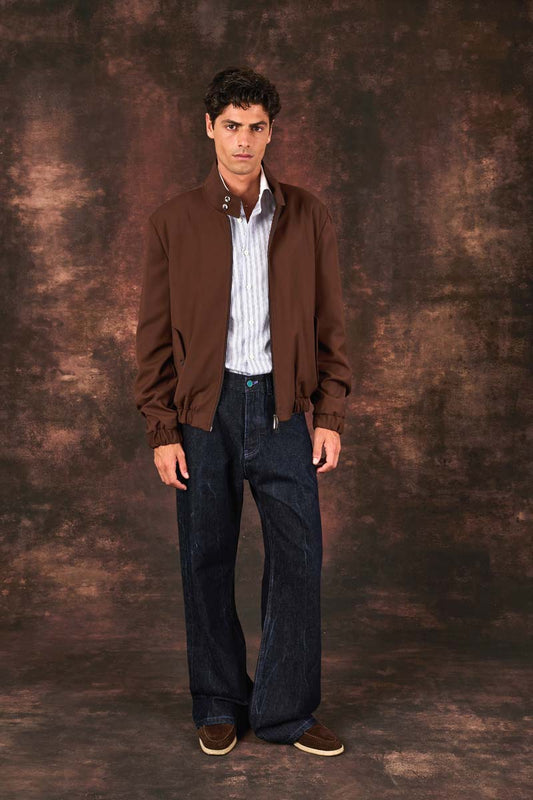 The Club Jacket – Chocolate