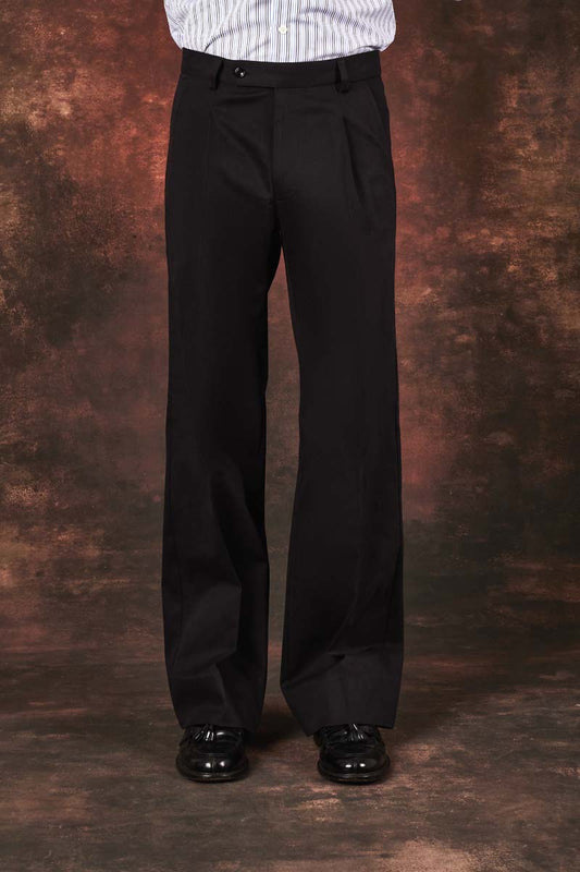 The Cashmere Trouser – Black