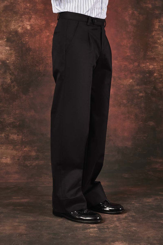 The Cashmere Trouser – Black