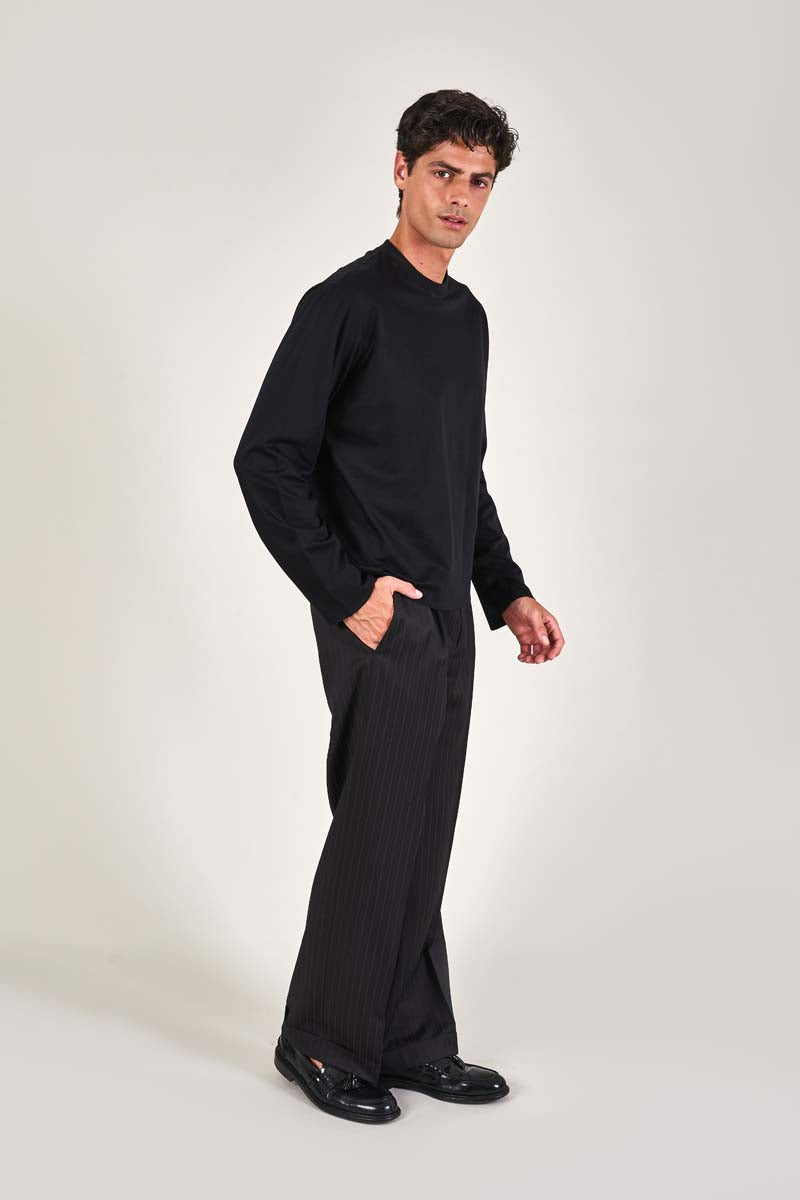Il Pantalone – Gessato Marrone