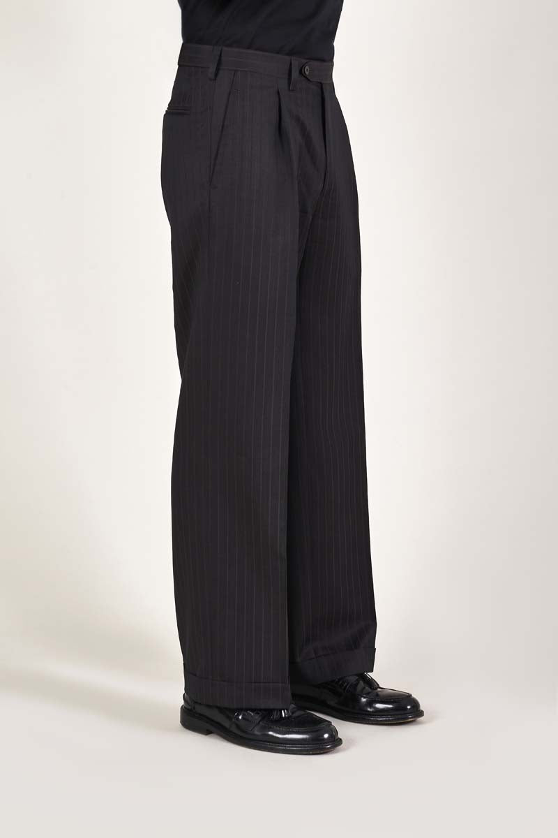 Il Pantalone – Gessato Marrone