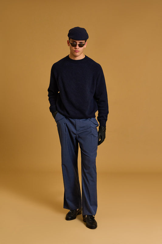 The Deep Blue Knit