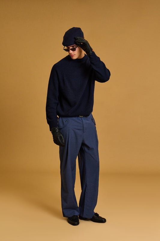The Deep Blue Knit