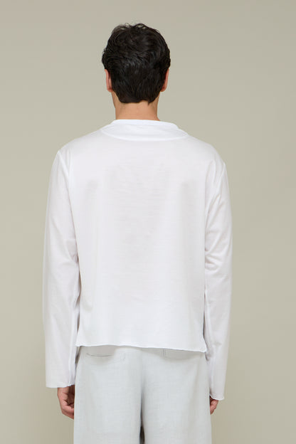 Essential Longsleeve - Perfect White