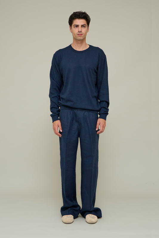 Light Knit - Blue Navy