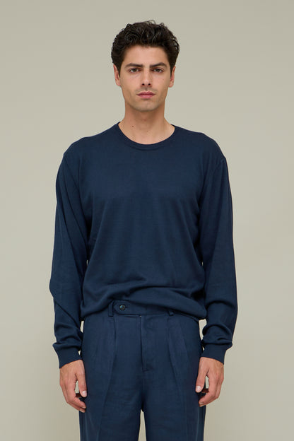 Light Knit - Blue Navy