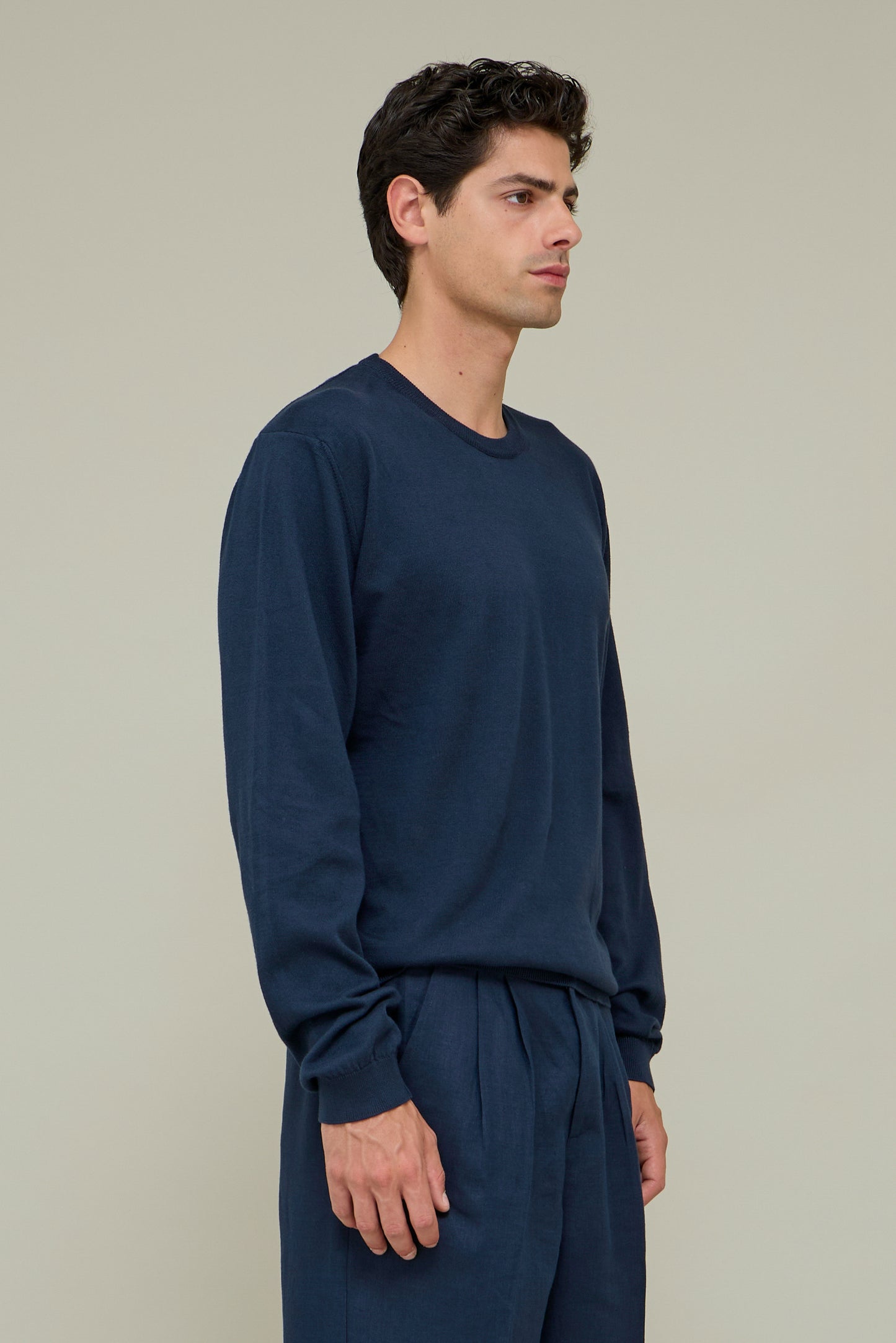 Light Knit - Blue Navy