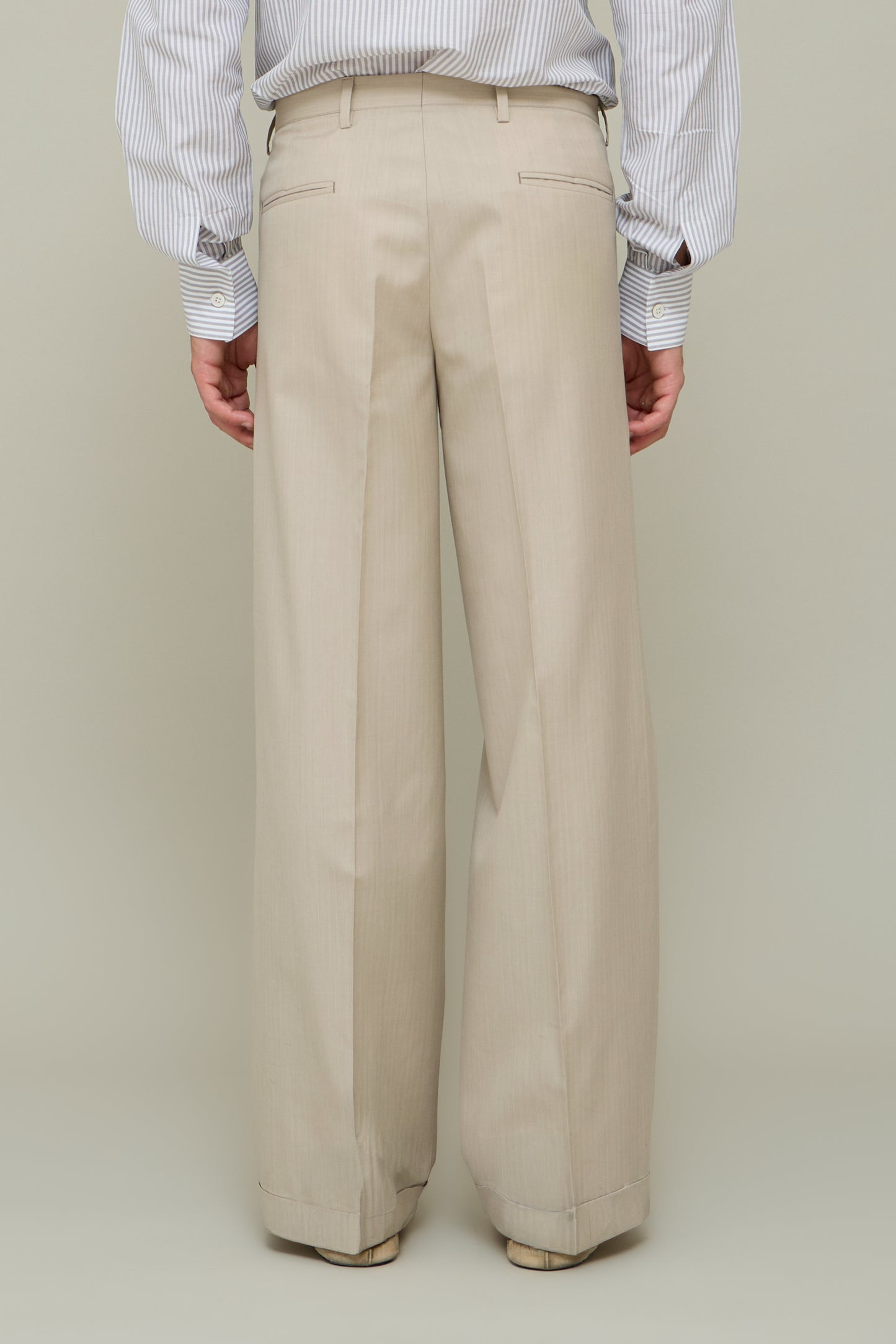 Classico Trousers - Sand Beige