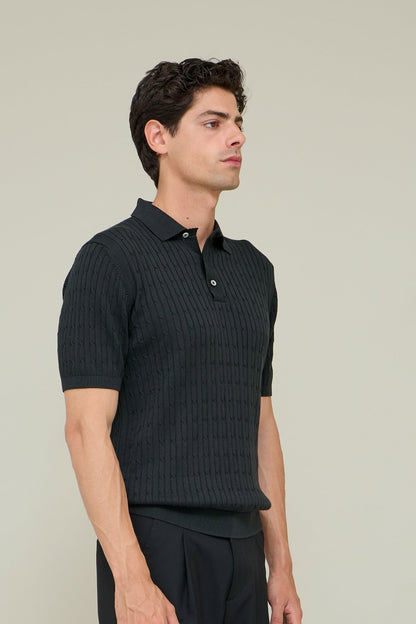 La Treccia Polo - Chic Black
