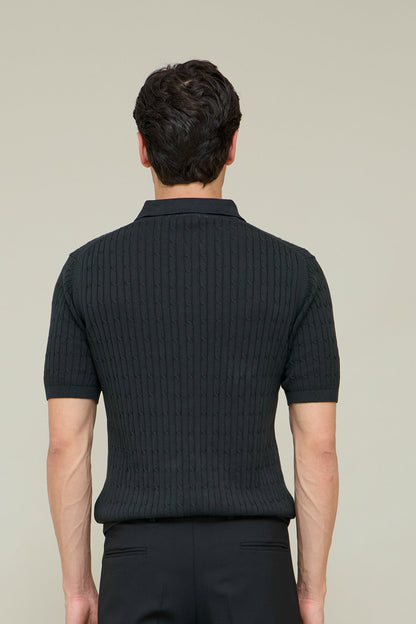 La Treccia Polo - Chic Black