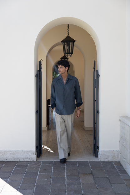 OVERSHIRT ASH GREY