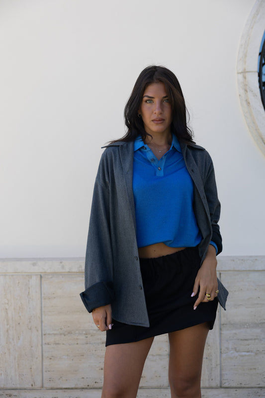 OVERSHIRT ASH GREY