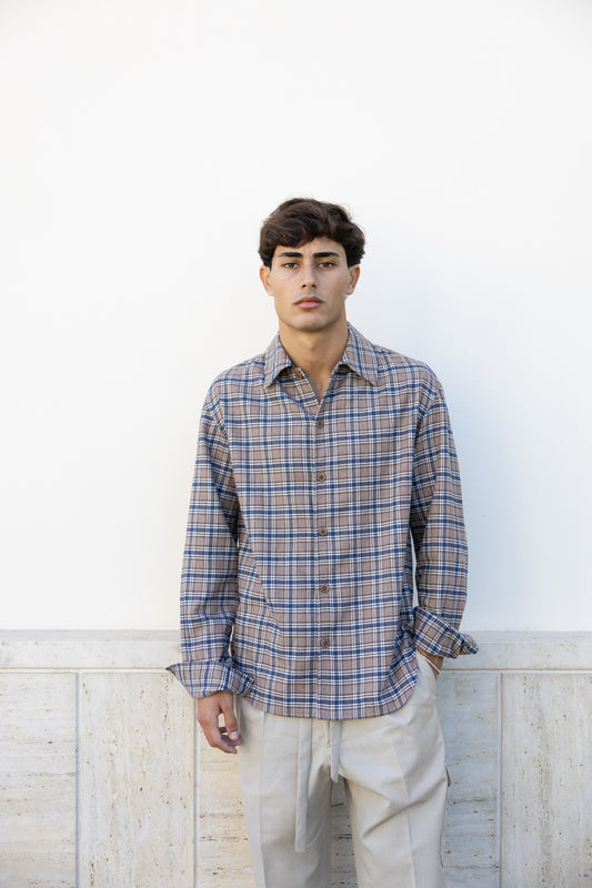 OVERSHIRT COASTLINE PLAID